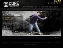 Tablet Screenshot of corefreeboards.eu